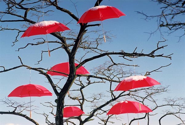 Red Umbrellas 6
