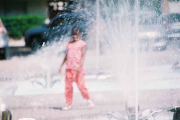 Girl in Fountain 3