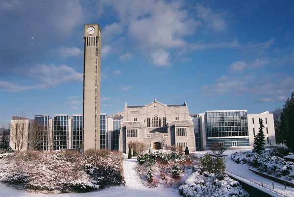 U.B.C. Campus in&nbsp;Winter