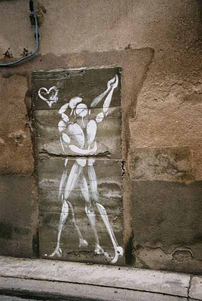 Dancers graffiti 1497